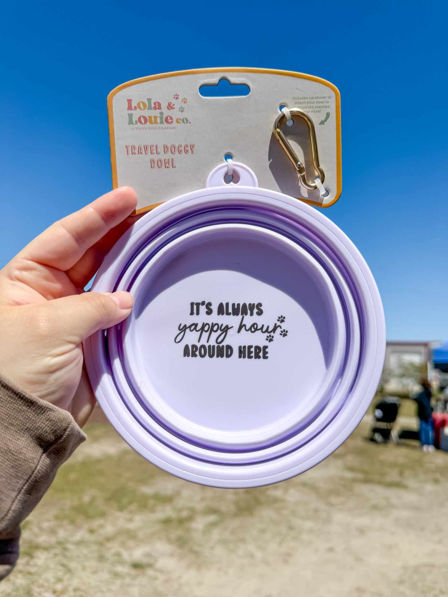 Travel Doggy Bowl