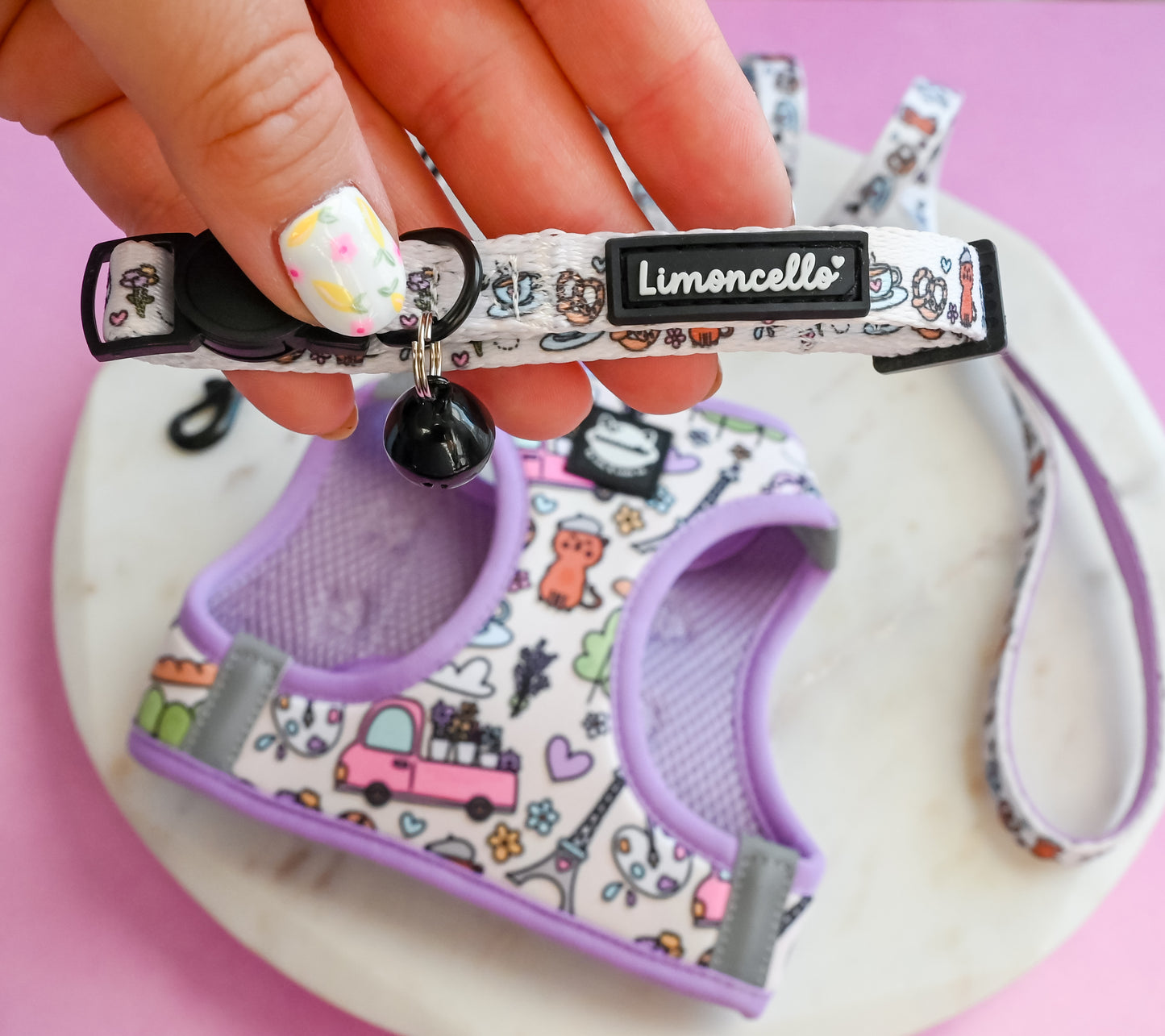 Cat Collar- Kitty in Paris