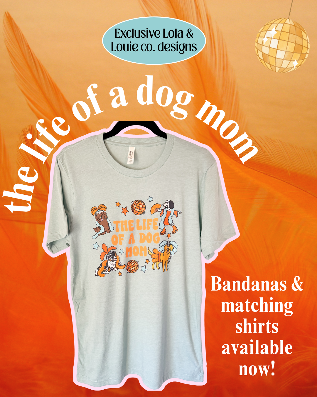 The life of a dog mom shirt